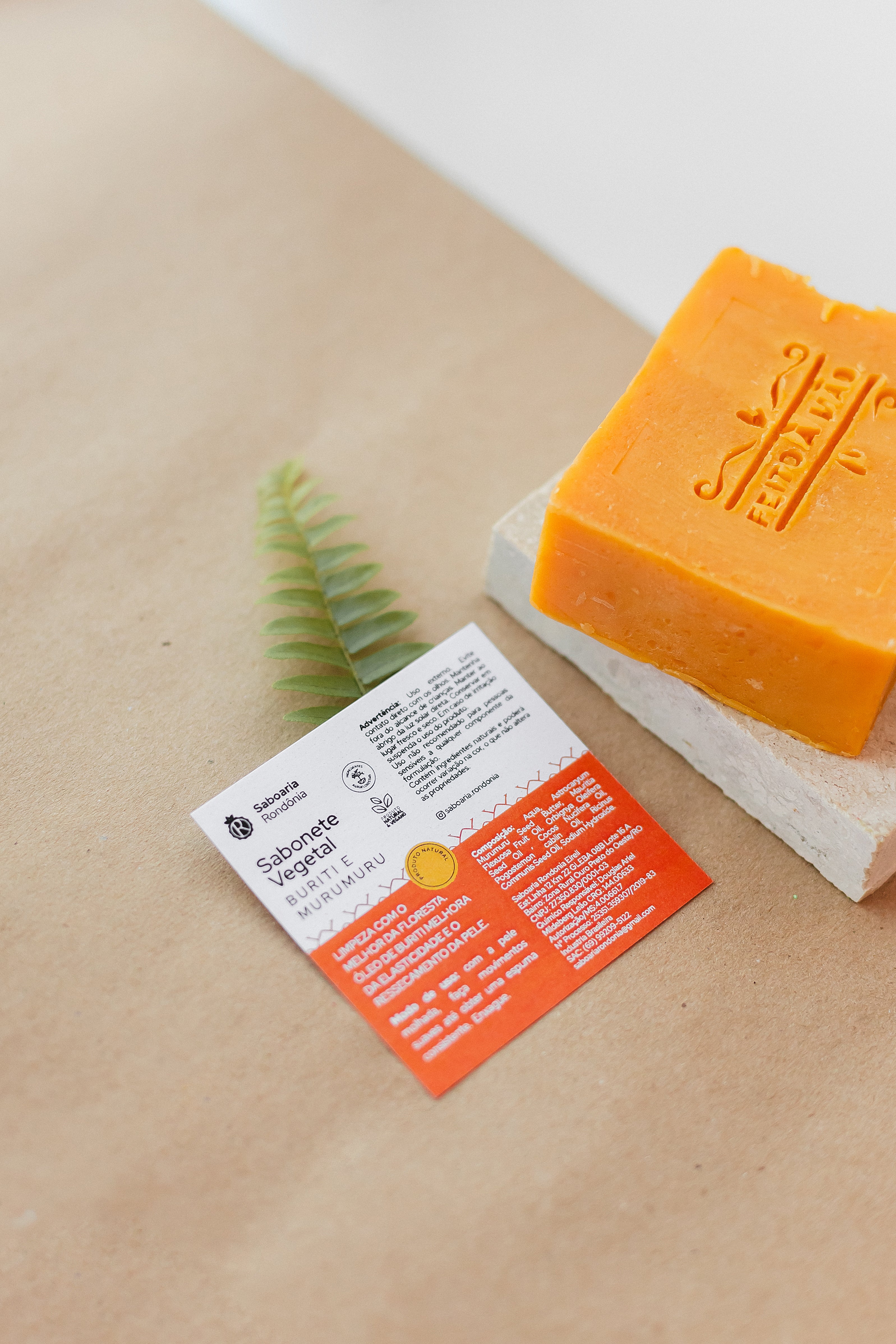 Sabonete de Buriti – Linha Bioma Amazônia – Natural e Vegano