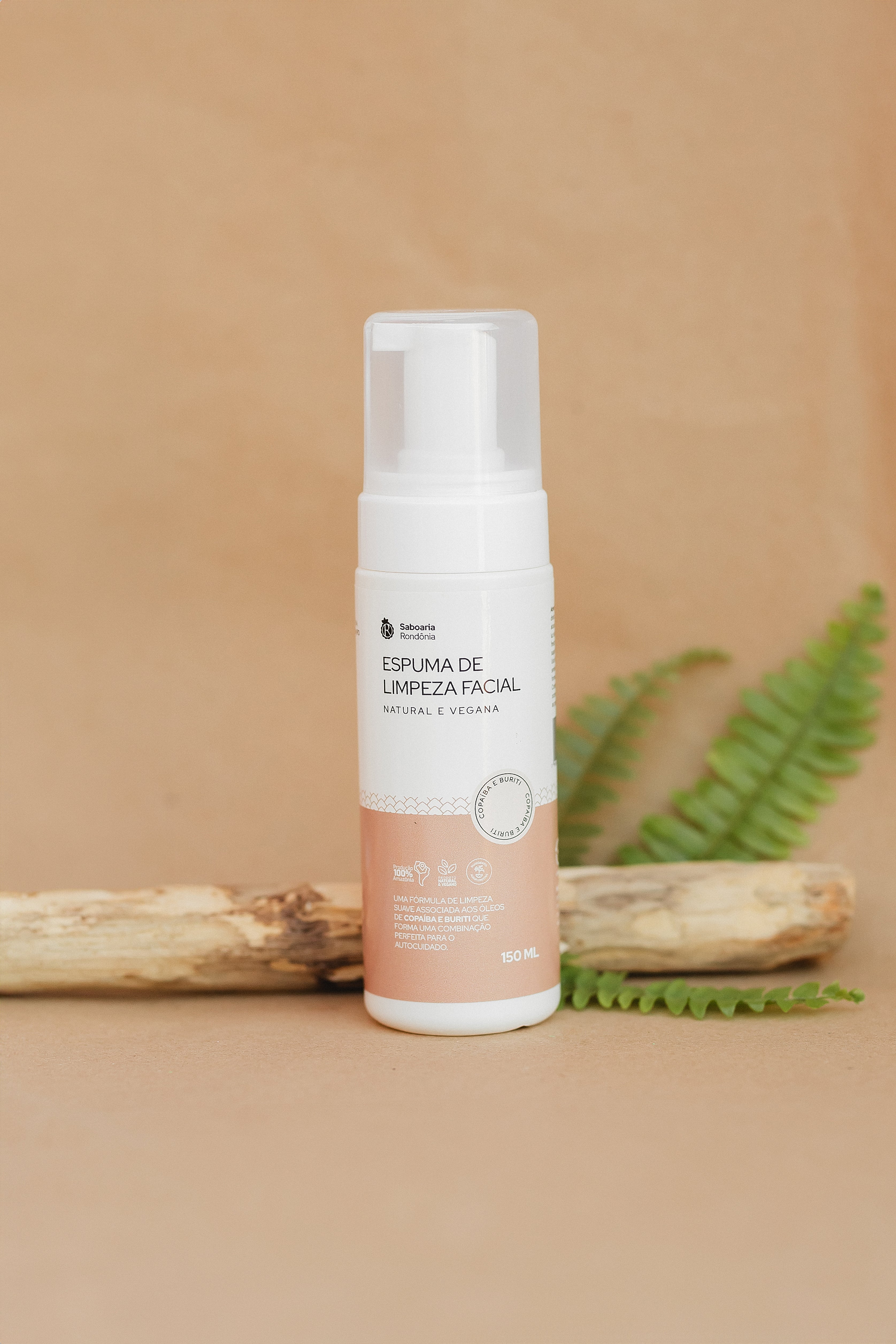 Espuma de Limpeza Facial Copaíba – Linha Bioma Amazônia