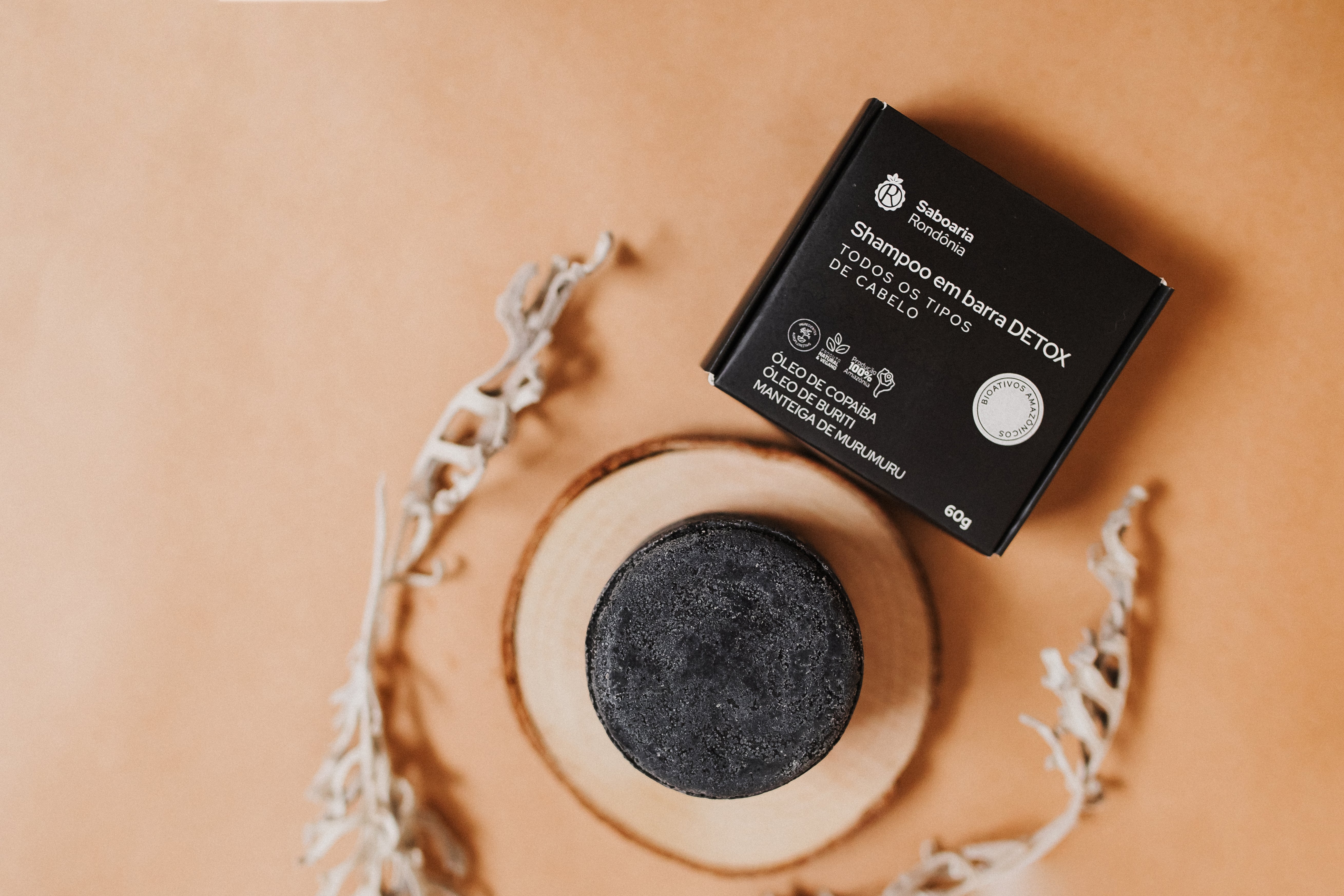 Shampoo em Barra Detox