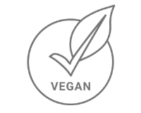 simbolo com folha de vegano
